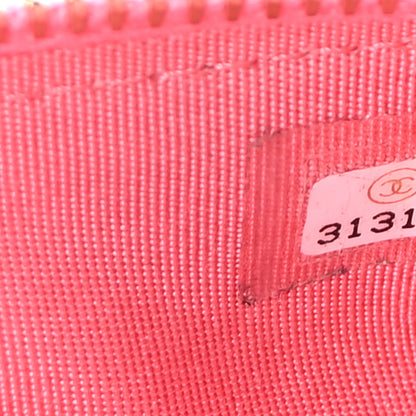 Chanel Caviar Quilted Mini Top Handle Vanity With Chain Pink 7 of 10