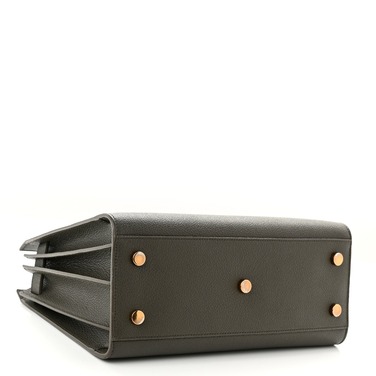 Saint Laurent Grained Calfskin Baby Sac De Jour Bronze 4 of 14
