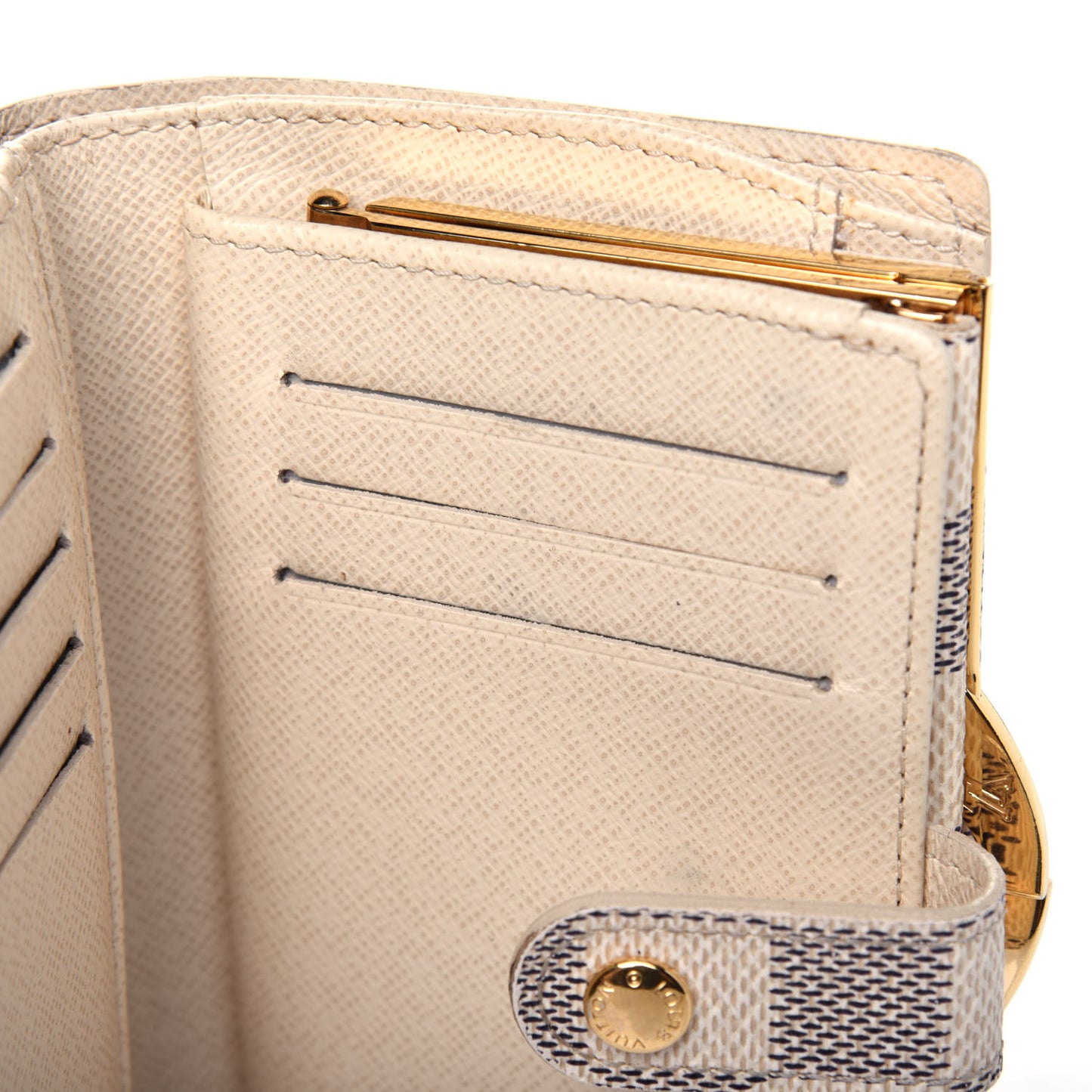 Damier Azur French Purse Wallet
