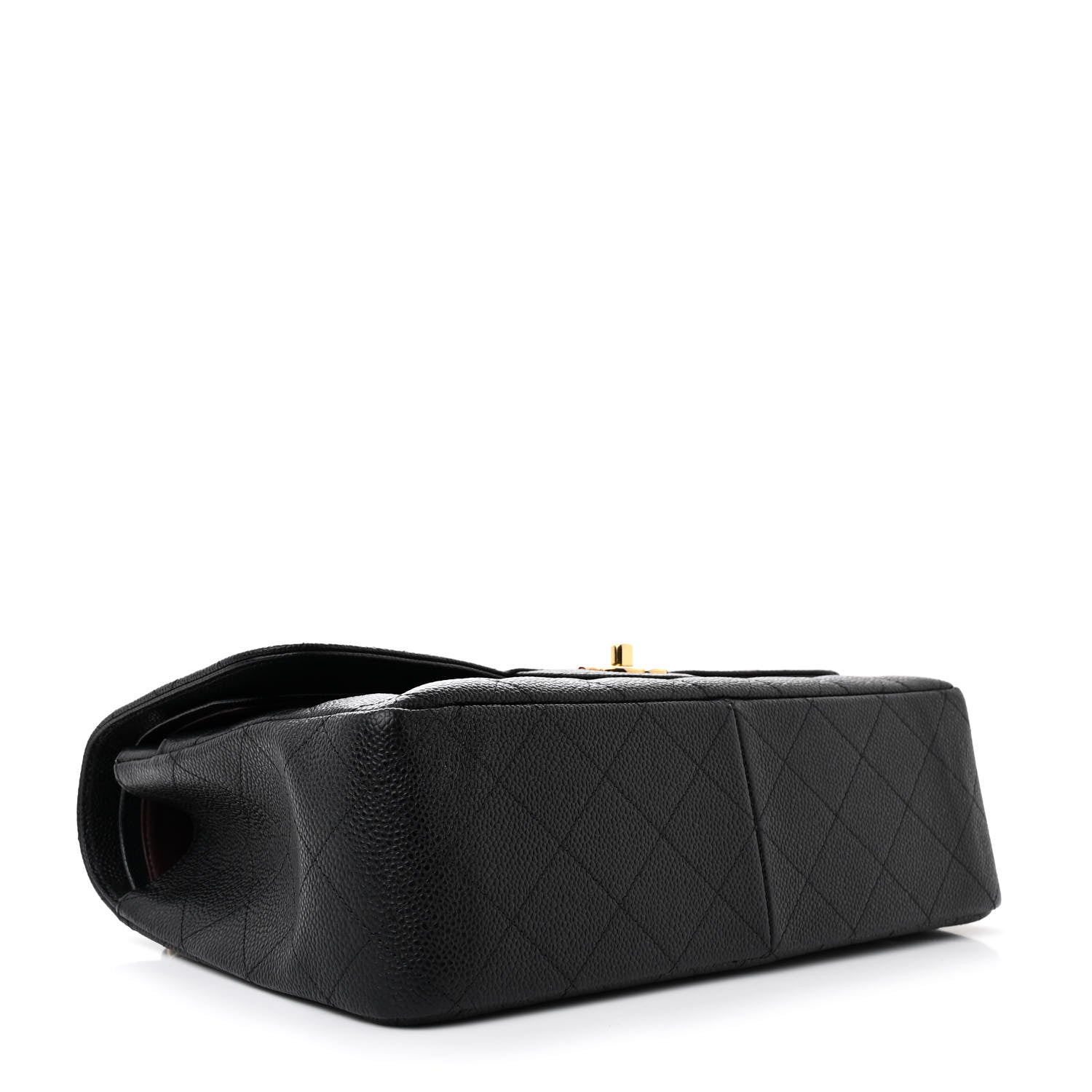 Chanel Caviar Quilted Jumbo Double Flap Black 4 of 11