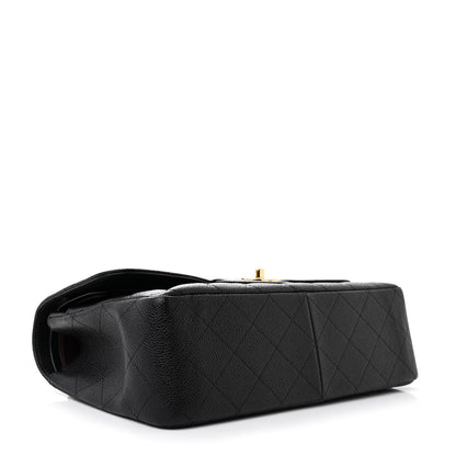 Chanel Caviar Quilted Jumbo Double Flap Black 4 of 11