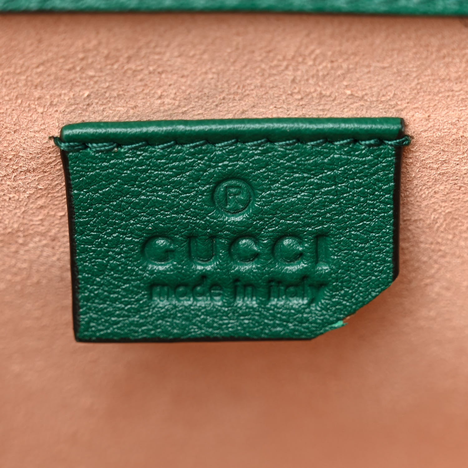 Gucci Wonka Grain Calfskin Mini Diana Tote Bag Green Yellow Fluo 6 of 10