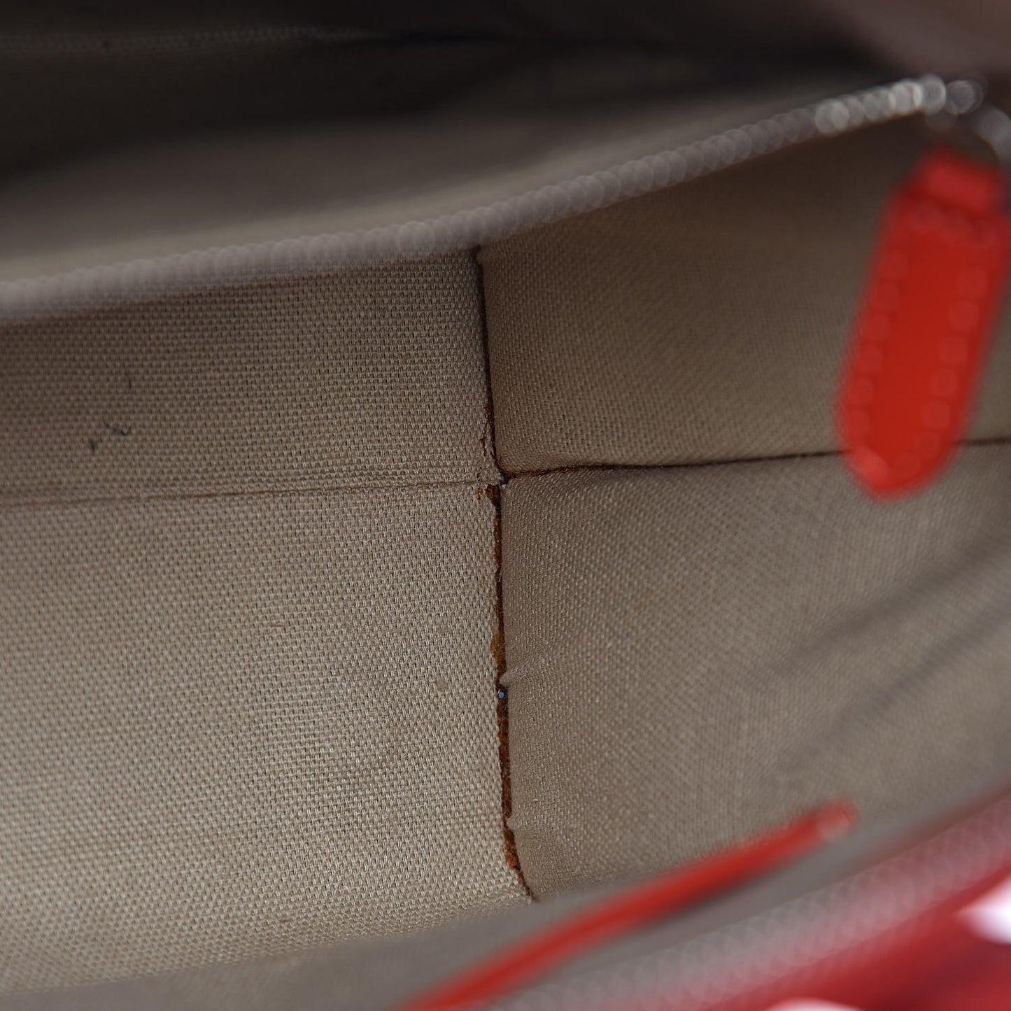Smooth Calfskin Small Legend Satchel Red