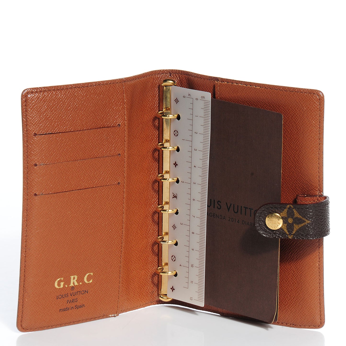 Monogram Small Ring Agenda Cover