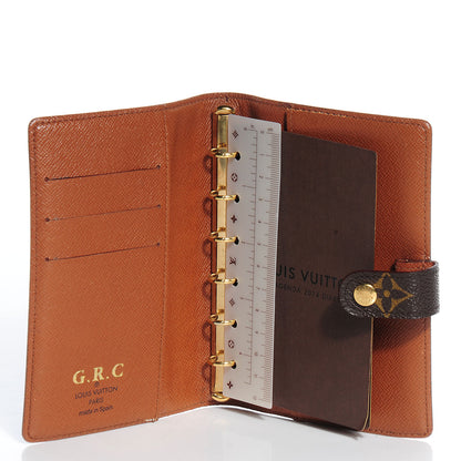 Louis Vuitton Monogram Small Ring Agenda Cover 5 of 9