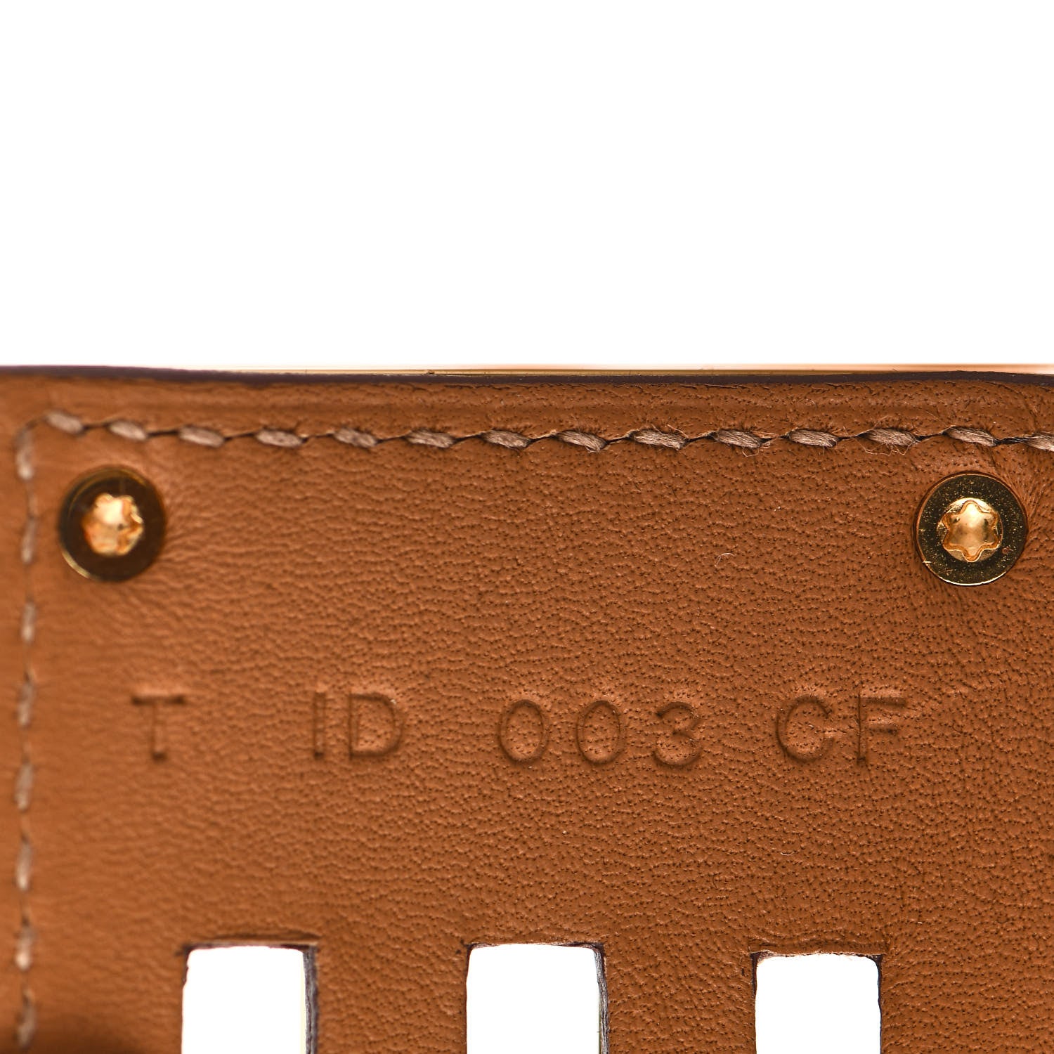 Hermes Tadelakt Kelly Extreme Bracelet L Fauve 4 of 5