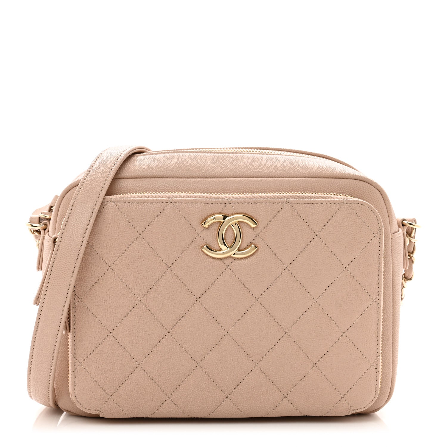 Chanel Caviar Quilted Medium Business Affinity Camera Case Light Pink 1 of 10