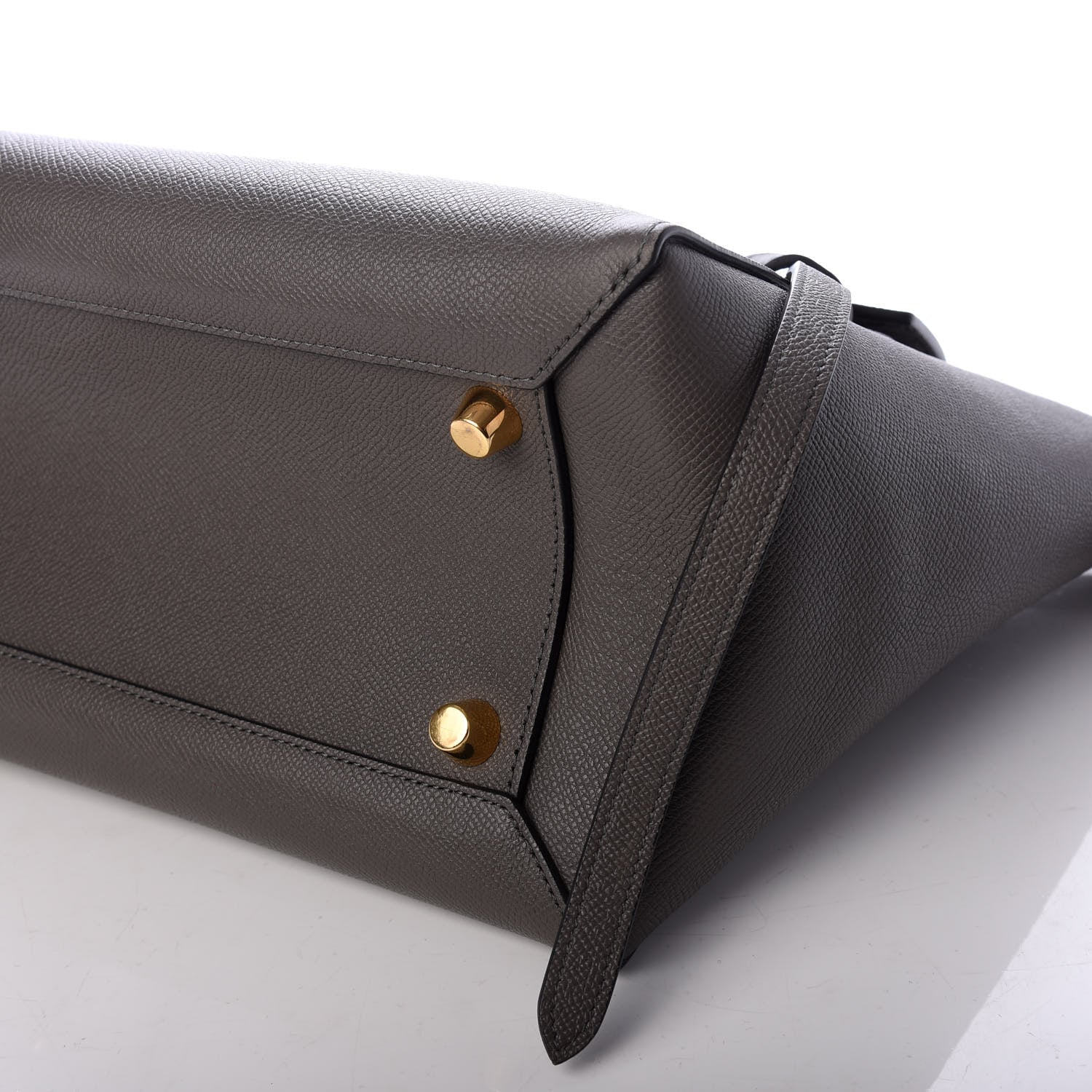 Celine Grained Calfskin Mini Belt Bag Grey 8 of 9