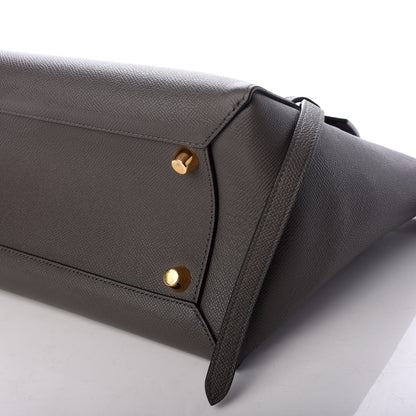 Celine Grained Calfskin Mini Belt Bag Grey 8 of 9