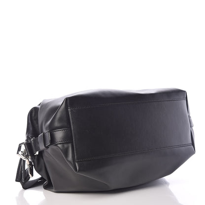 Givenchy Waxed Calfskin Medium Nightingale Logo Strap Black 4 of 11