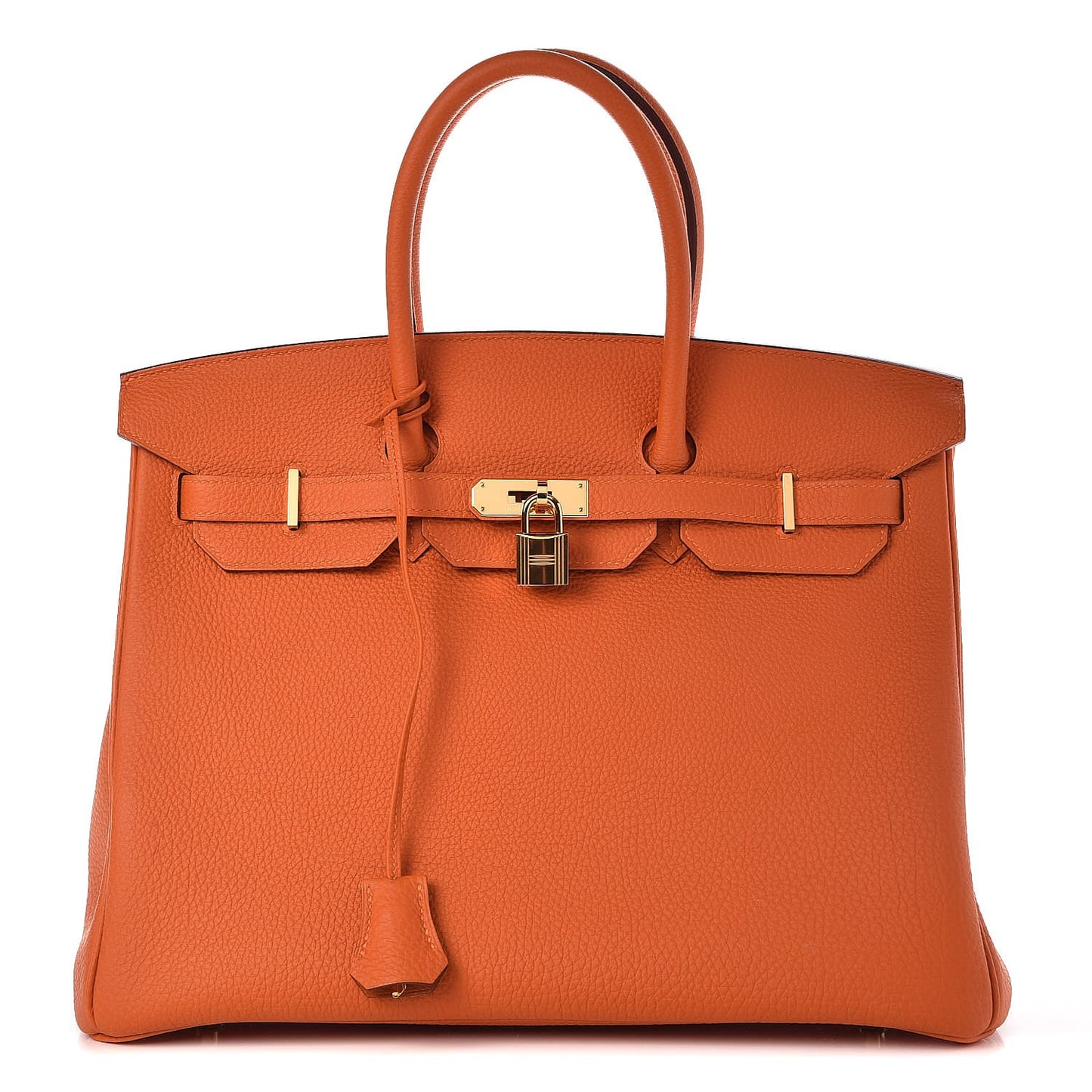 Togo Birkin 35 Orange