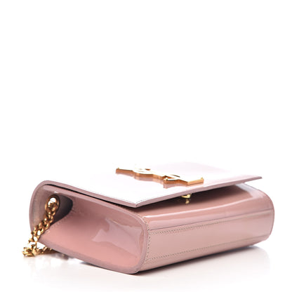 Saint Laurent Patent Small Classic Monogram Kate Satchel Dragee 4 of 18