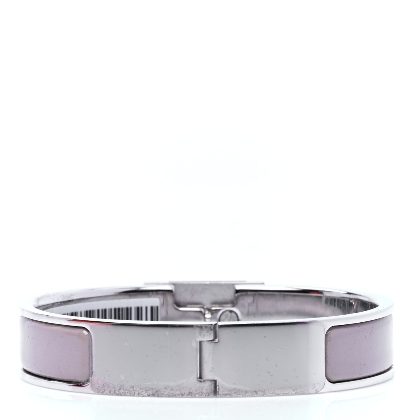 Enamel Clic Anneau Bracelet PM Marron Glace