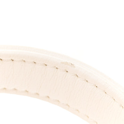 Chanel Lambskin Plexiglass Quilted Coco Love Flap White 12 of 12