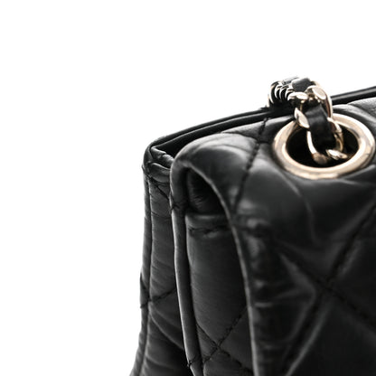 Chanel Lambskin Quilted Jumbo Chanel 3 Flap Black 11 of 13