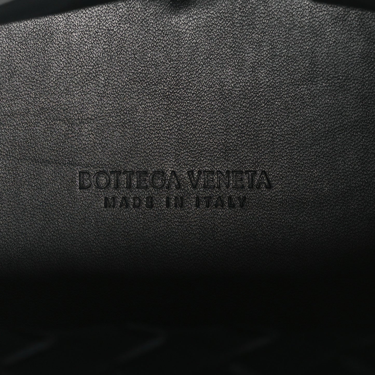 Nappa Intrecciato Small Andiamo Shoulder Bag Black