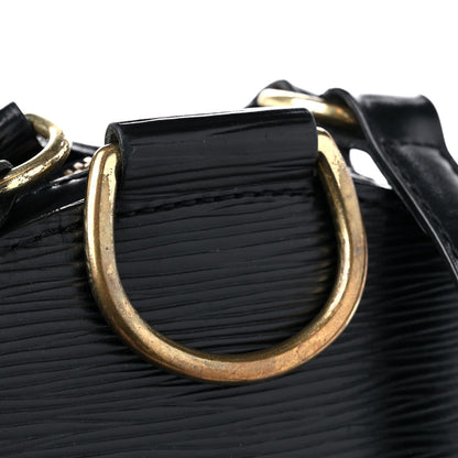 Louis Vuitton Epi Mabillon Backpack Black 11 of 12