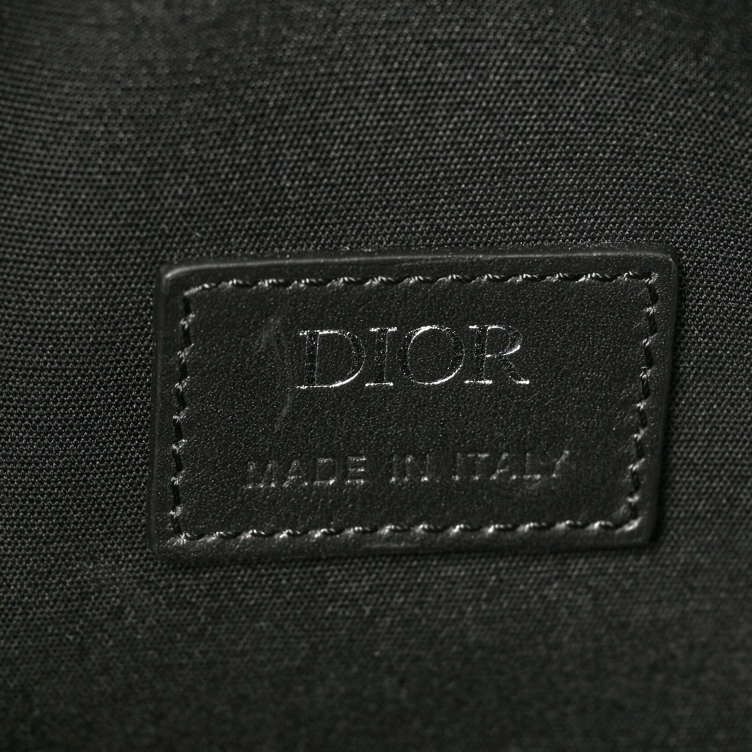 Christian Dior Canvas CD Diamond Lingot 22 Bag Black 6 of 10