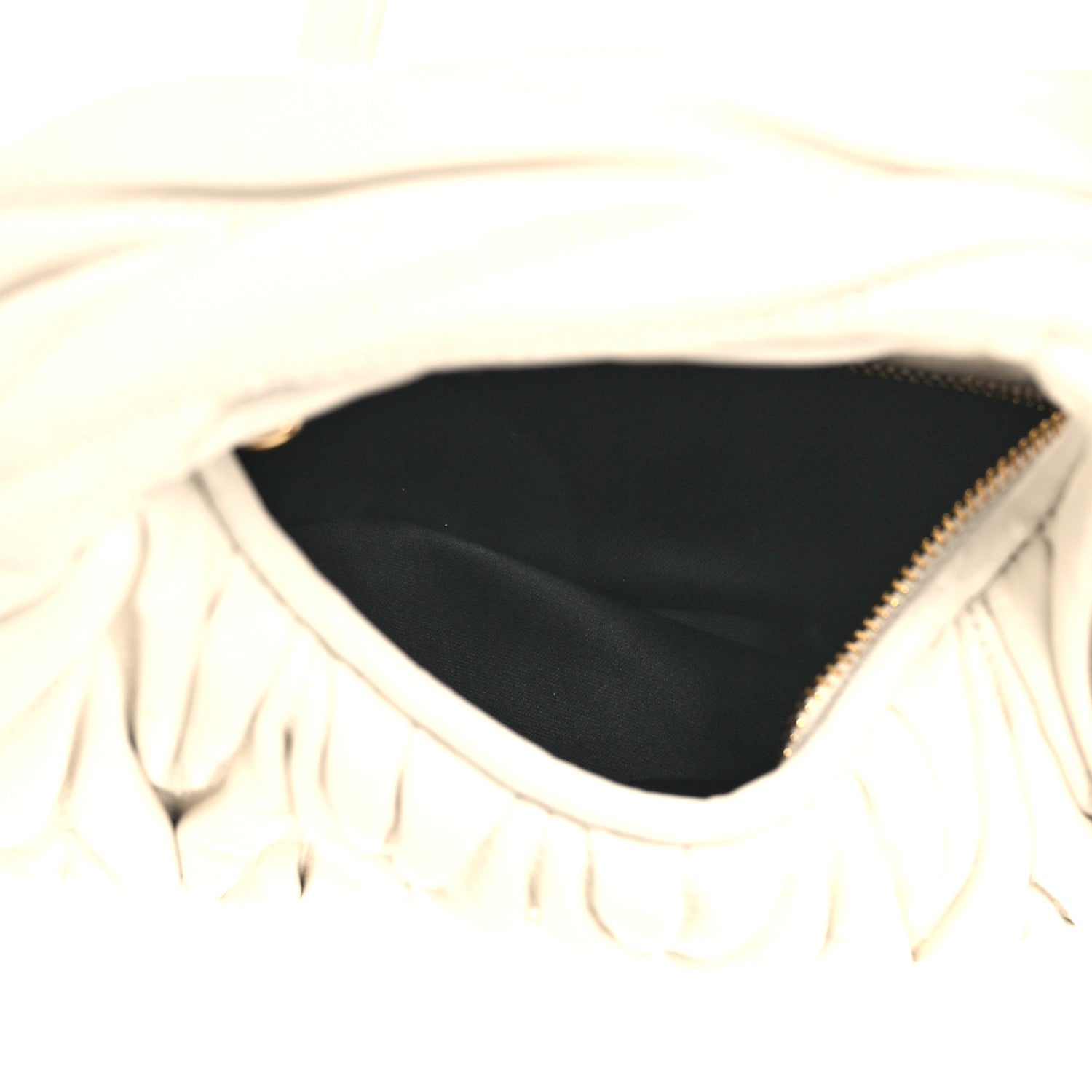 Miu Miu Nappa Matelasse Mini Wander Hobo White 5 of 11