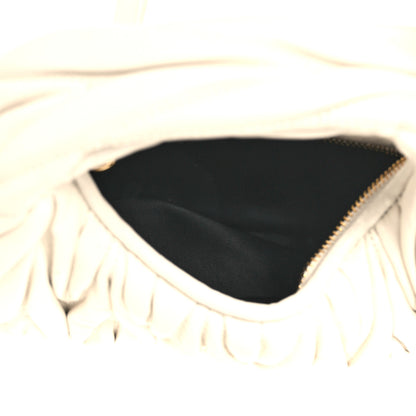 Miu Miu Nappa Matelasse Mini Wander Hobo White 5 of 11