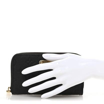 Louis Vuitton Empreinte Margot Wallet Black 2 of 7