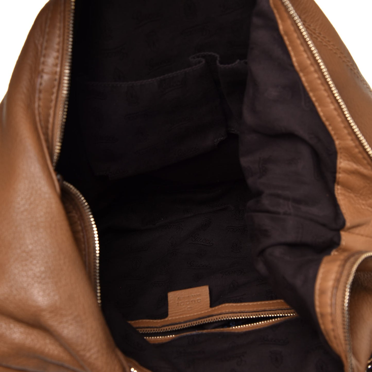 Calfskin Medium Sienna Hobo Brown