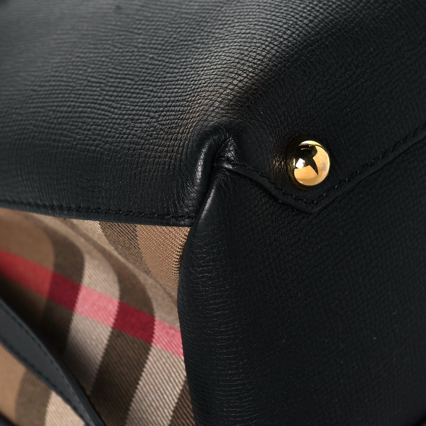 Derby Calfskin House Check Medium Camberley Black