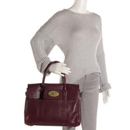 Mulberry Shiny Grain Small Bayswater Conker 2 of 11