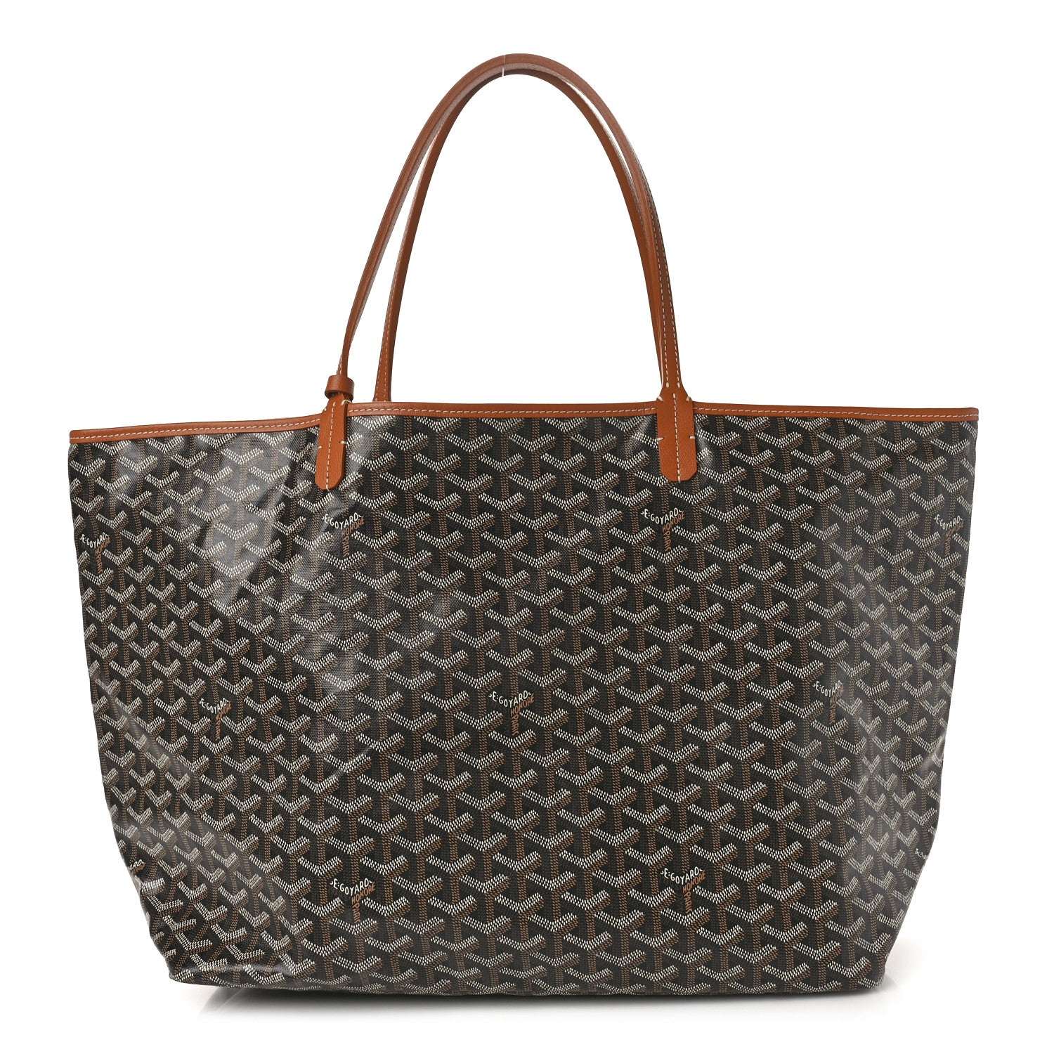 Goyard Goyardine Saint Louis GM Black Gold 1 of 10