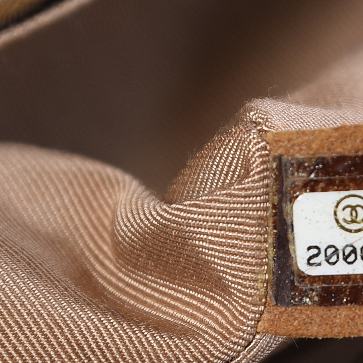 Calfskin Tweed Enchained Medium Boy Flap Brown
