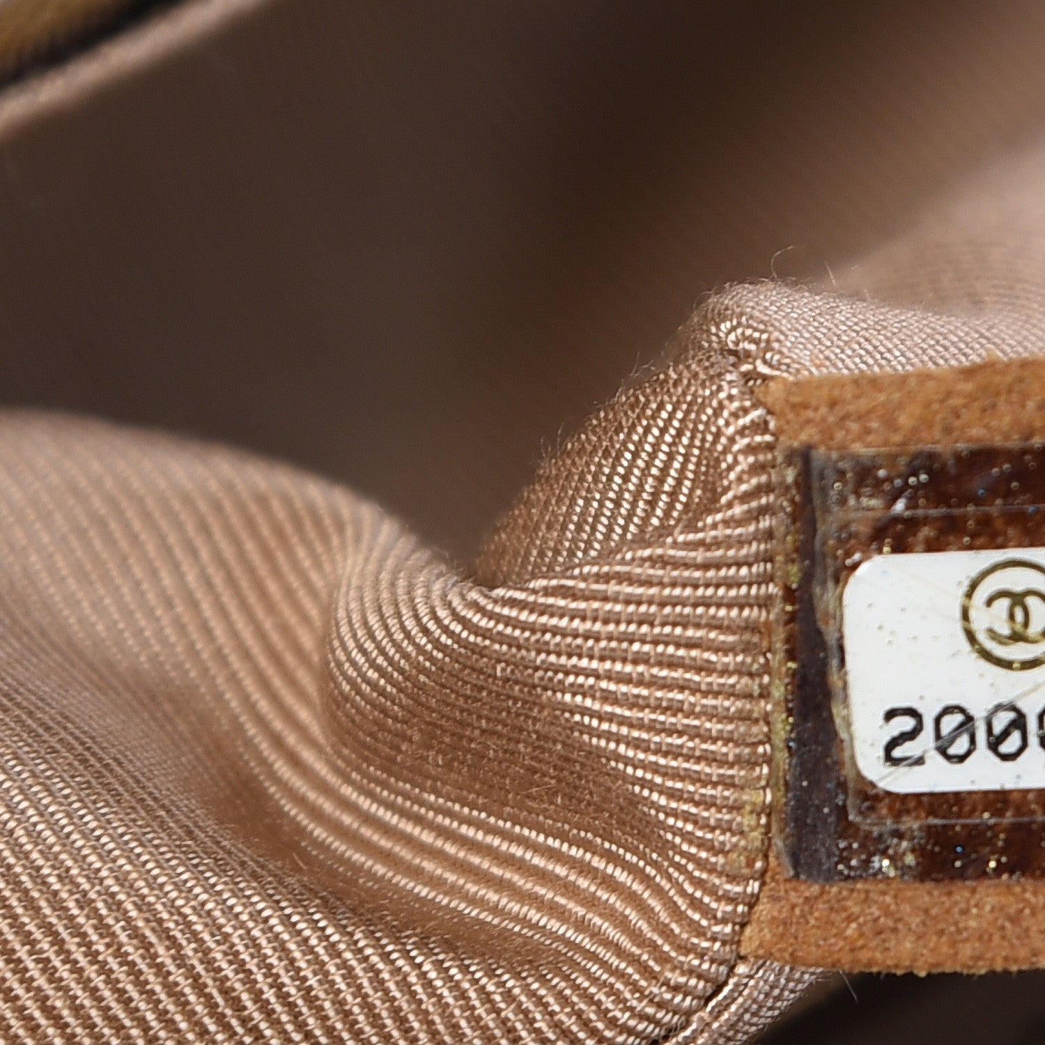 Chanel Calfskin Tweed Enchained Medium Boy Flap Brown 7 of 11