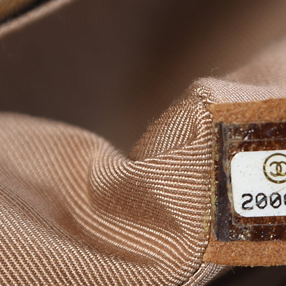Chanel Calfskin Tweed Enchained Medium Boy Flap Brown 7 of 11