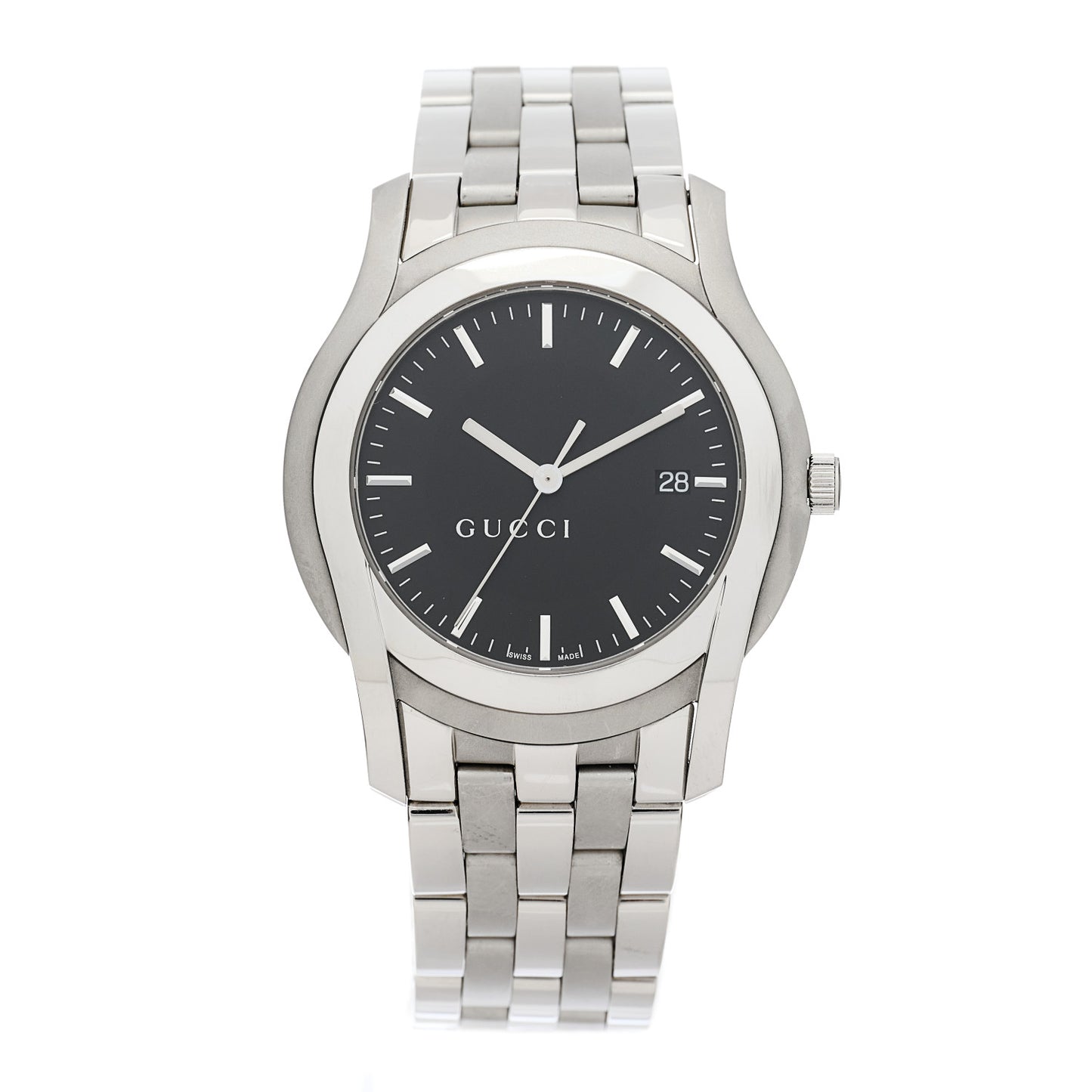 Stainless Steel 38mm 5500XL Quartz Watch Black