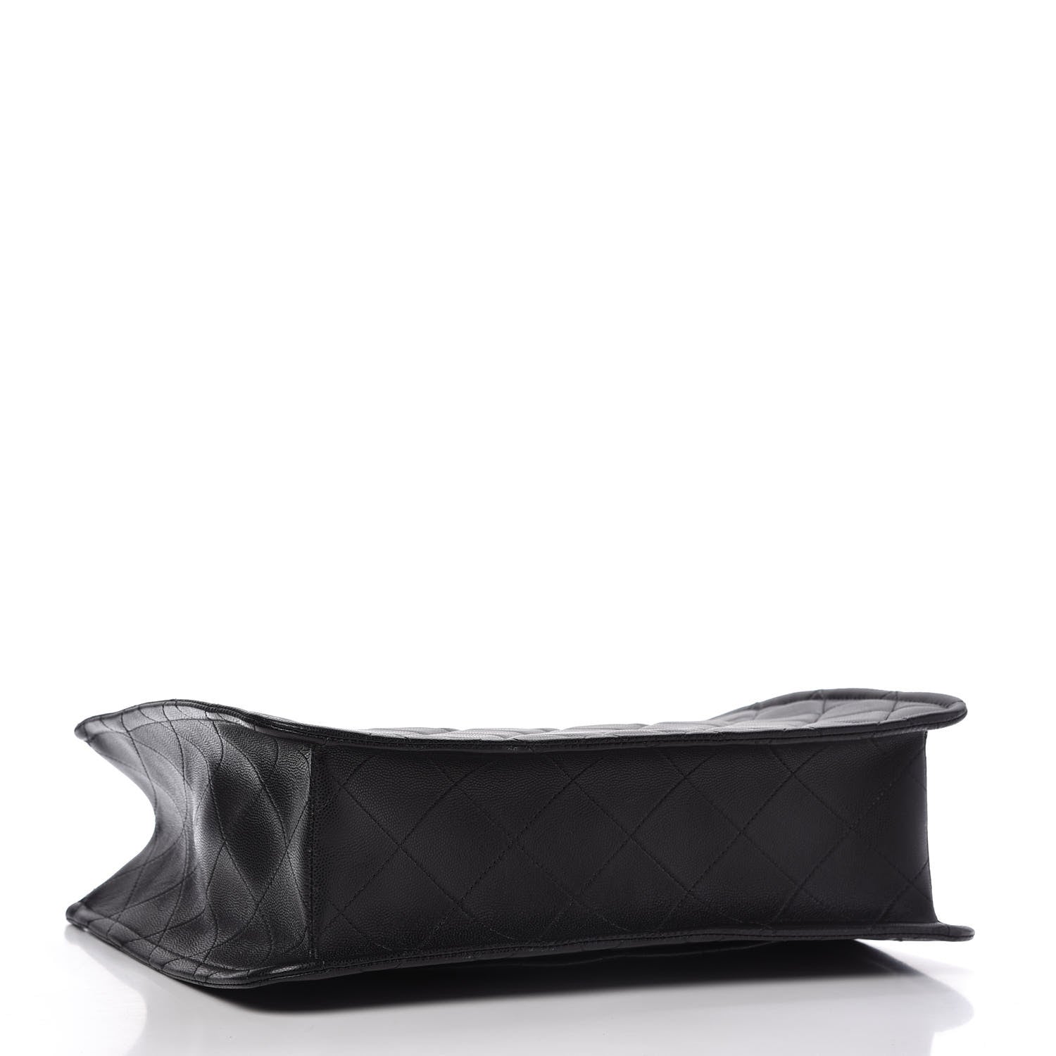 Chanel Caviar Quilted Sweet Classic Shopping Tote Black 4 of 10