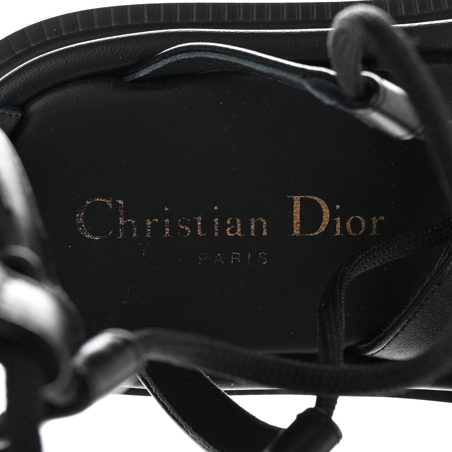 Calfskin Abbesse Sandal 37 Black