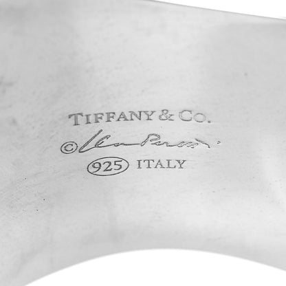 Tiffany Sterling Silver Small Elsa Peretti Right Wrist Bone Cuff Bracelet 4 of 4