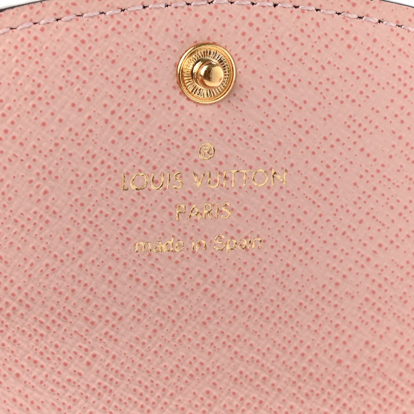 Monogram Rosalie Coin Purse Rose Ballerine