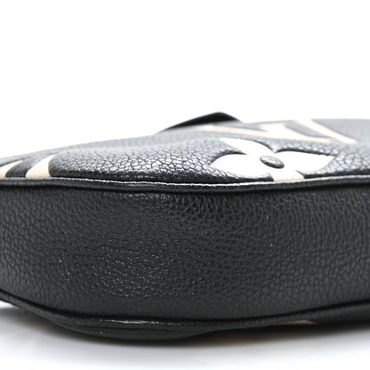 Louis Vuitton Empreinte Monogram Giant Multi Pochette Accessories Mini Pochette Black Beige 6 of 7