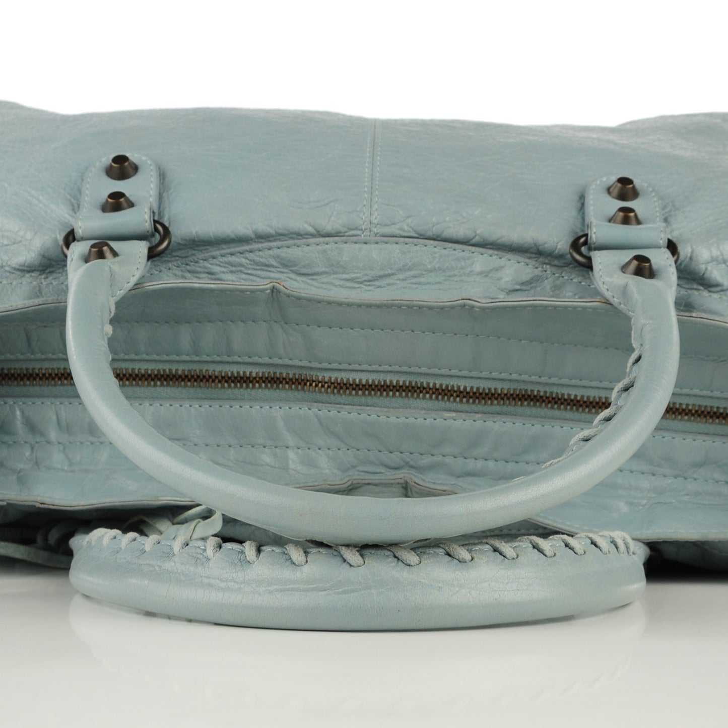 Agneau Classic Hardware Part Time Bleu Acier Ciel