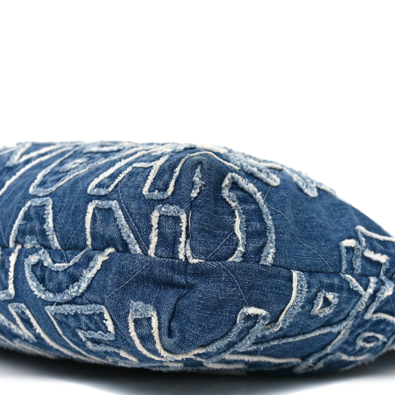 Chanel Denim Patchwork Logo Chanel 22 Blue 10 of 10