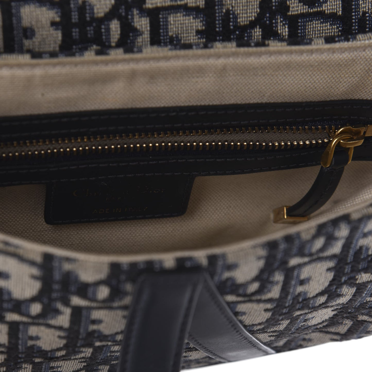 Oblique Saddle Bag Blue