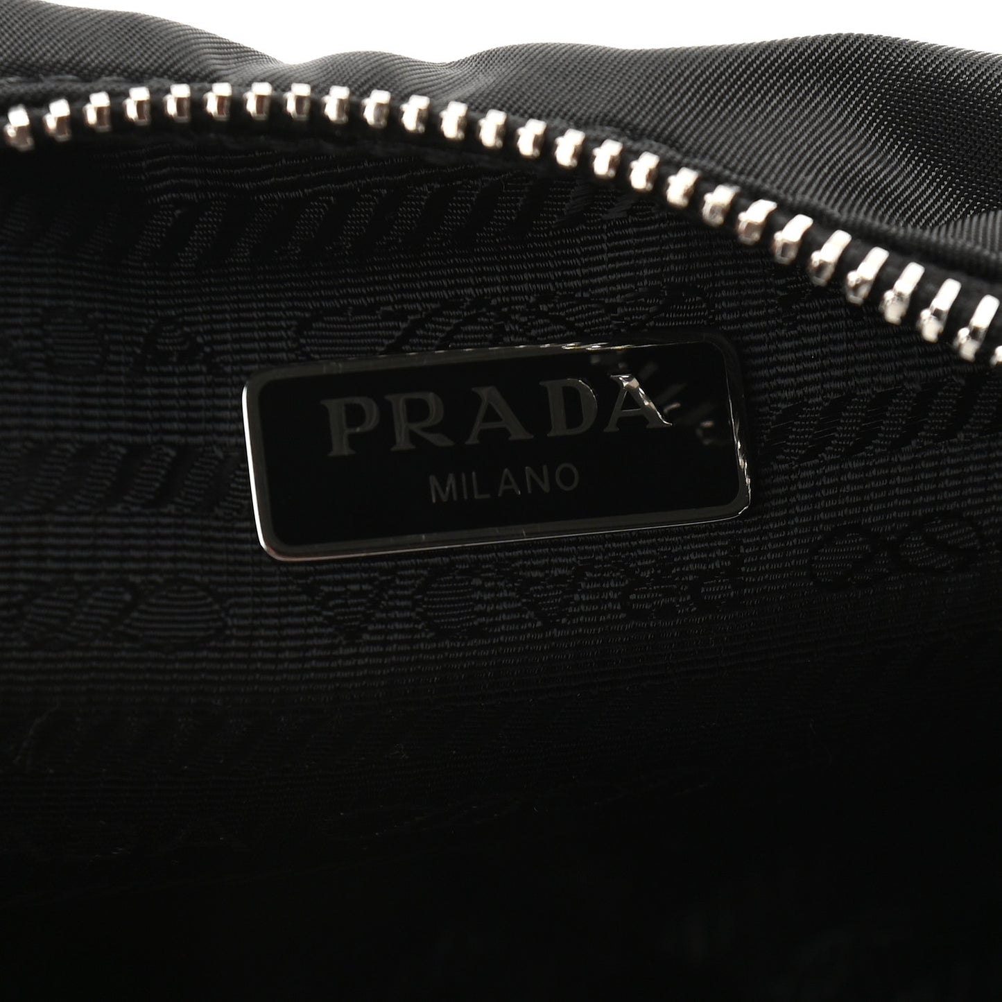 Tessuto Nylon Saffiano Re-Edition 2006 Shoulder Bag Black