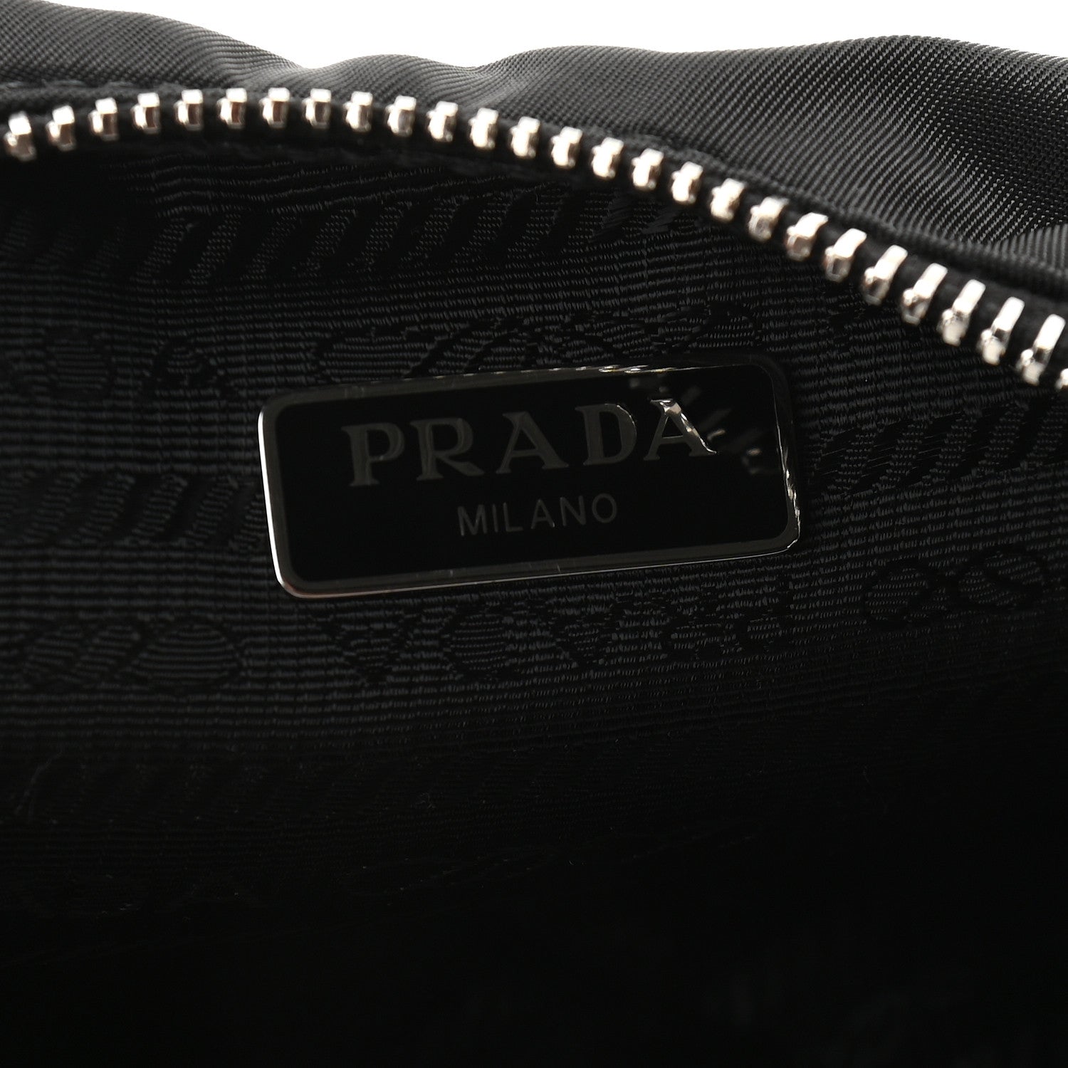 Prada Tessuto Nylon Saffiano Re-Edition 2006 Shoulder Bag Black 6 of 11
