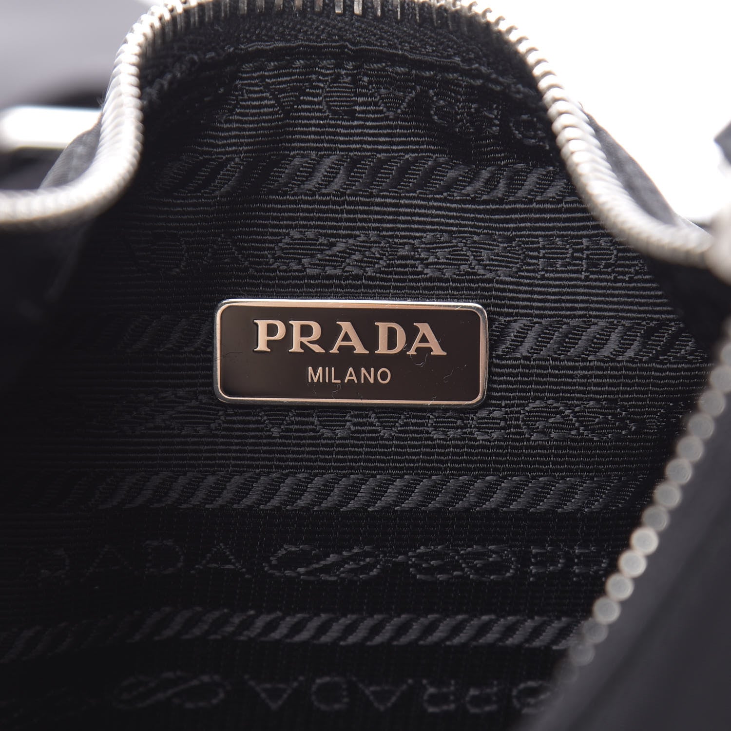 Prada Nylon Re-Edition 2005 Shoulder Bag Black 6 of 11