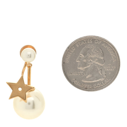 Christian Dior Pearl My ABCDior Tribales Etoile Earring Gold 2 of 5