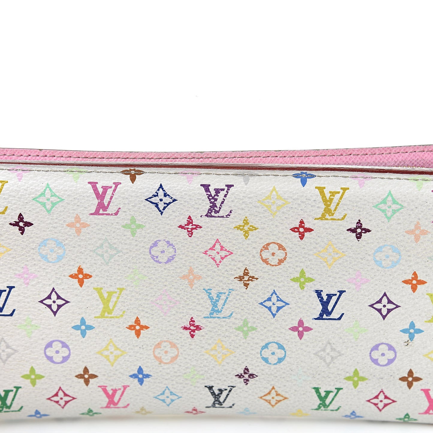 Monogram Multicolor Insolite Wallet White Litchi