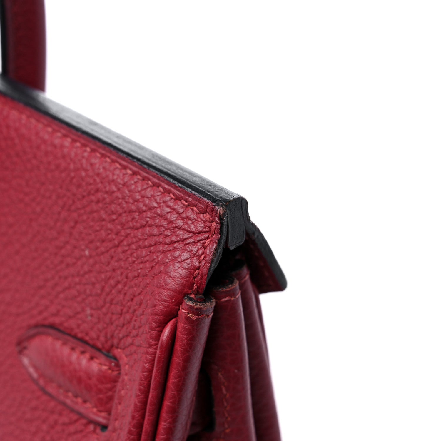 Hermes Togo Birkin 25 Rouge Grenat 14 of 14
