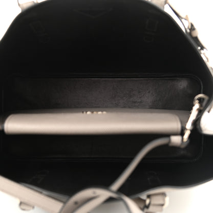 Prada Saffiano Cuir Small Double Handle Tote Argilla 5 of 15