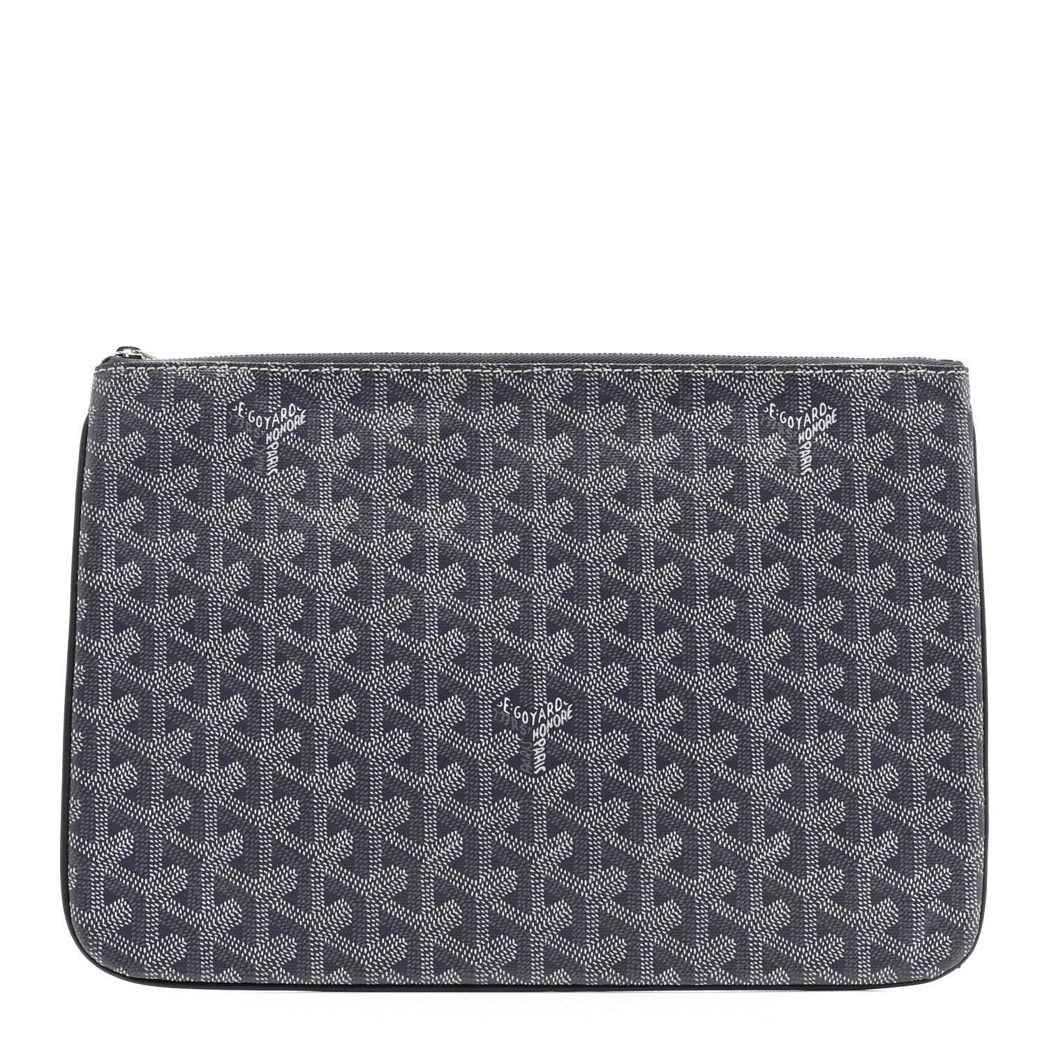 Goyard Goyardine Senat Pochette MM Grey 1 of 6