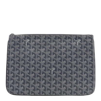 Goyard Goyardine Senat Pochette MM Grey 1 of 6